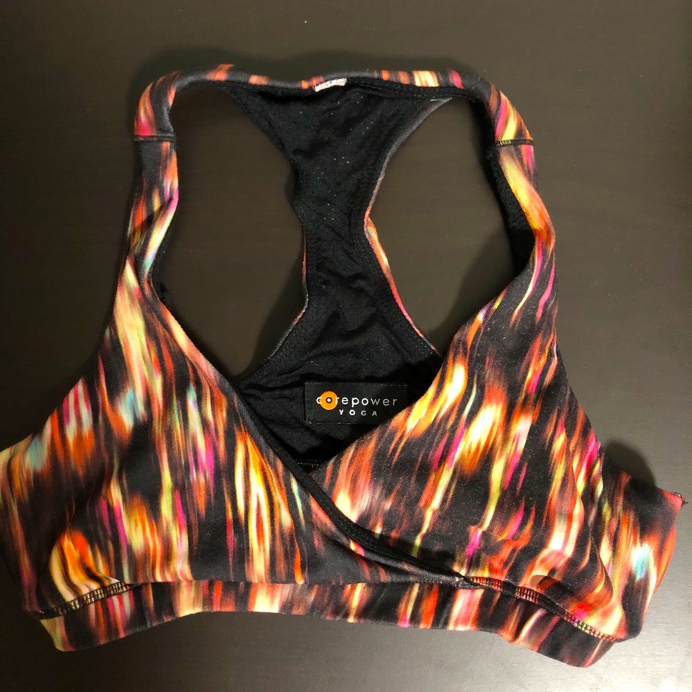 CorePower yoga sports bra